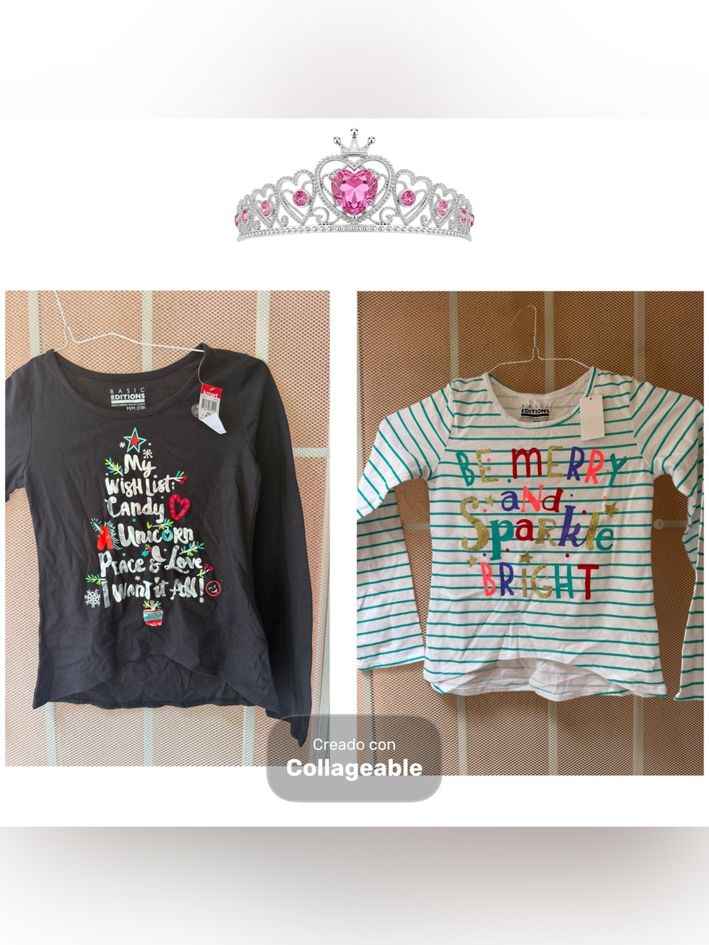 2 New Christmas shirts